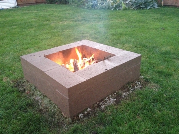 How To Build A Fire Pit With Cinder Blocks