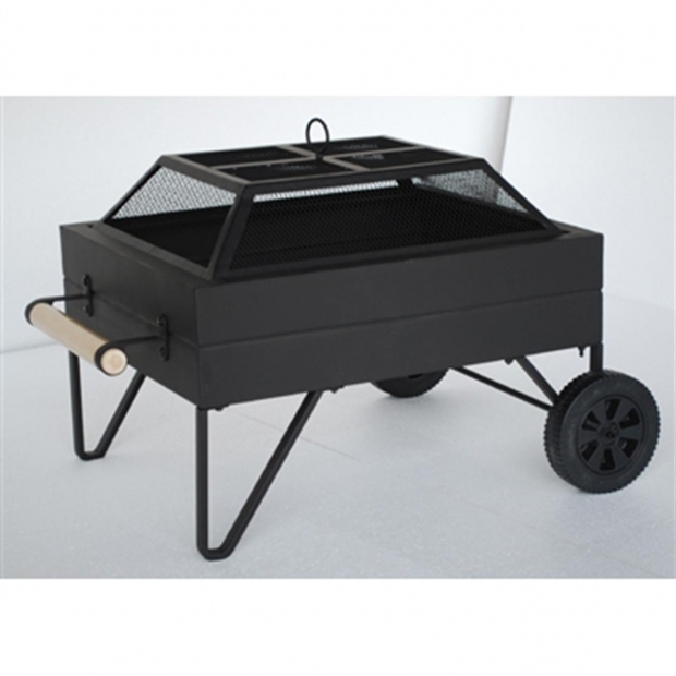 Fire Pit On Wheels