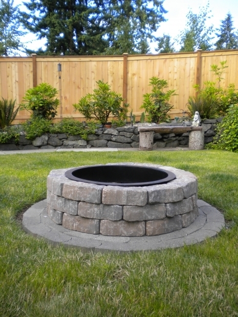 Fire Pit On Grass