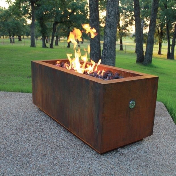 Corten Steel Fire Pit