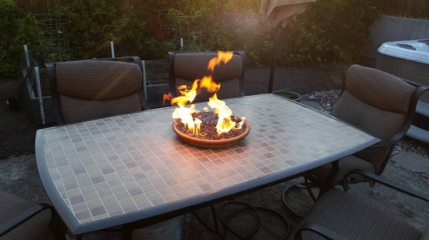 Tabletop Gas Fire Pit