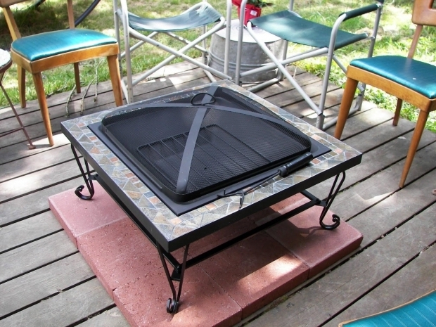 Fire Pit Mat For Wood Deck