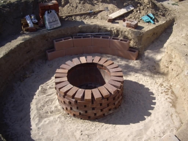 Brick Fire Pit Kit