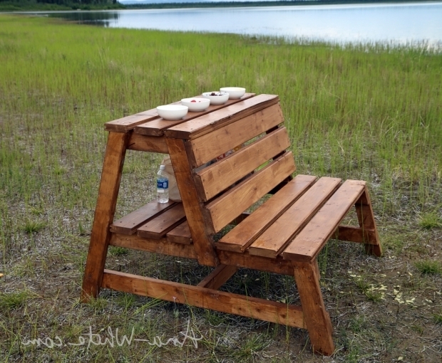 Diy Fire Pit Bench