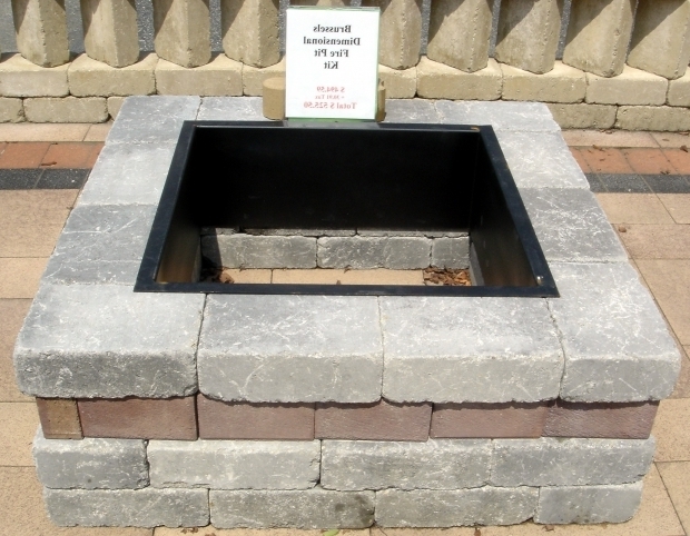 Square Fire Pit Liner