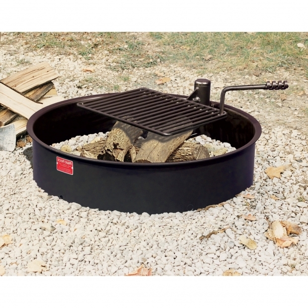 Fire Pit Ring With Grill