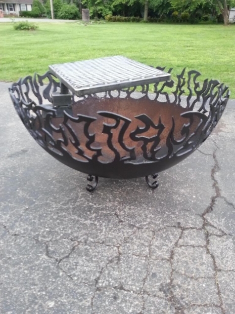 Propane Tank Fire Pit