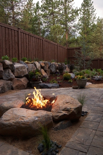 Boulder Fire Pit