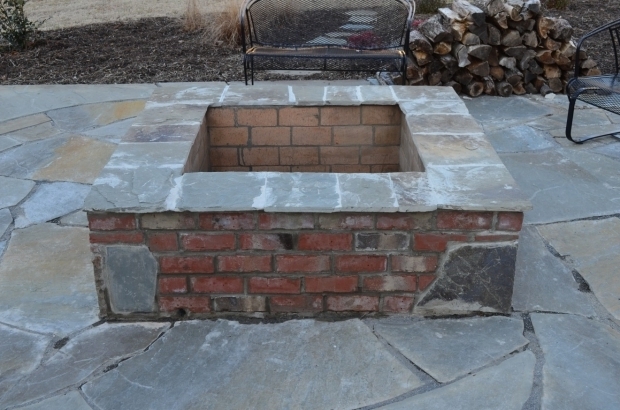 Square Brick Fire Pit