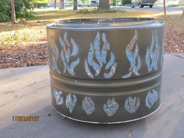 Dryer Drum Fire Pit